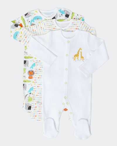 Jungle Sleepsuit - Pack Of 3 (Newborn-9 months)